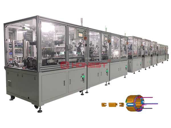 汽車電子機油泵定子自動生產(chǎn)線