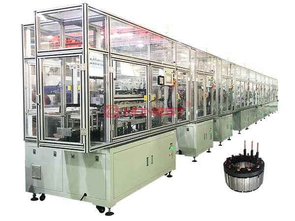 汽車(chē)水泵電機(jī)定子分塊式精密繞線(xiàn)設(shè)備