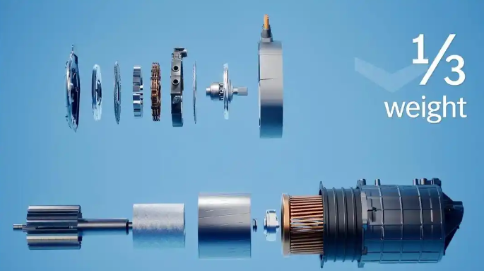 軸向磁通電機&徑向磁通電機對比圖