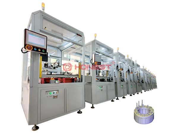 BUSBAR結構定子裝配線