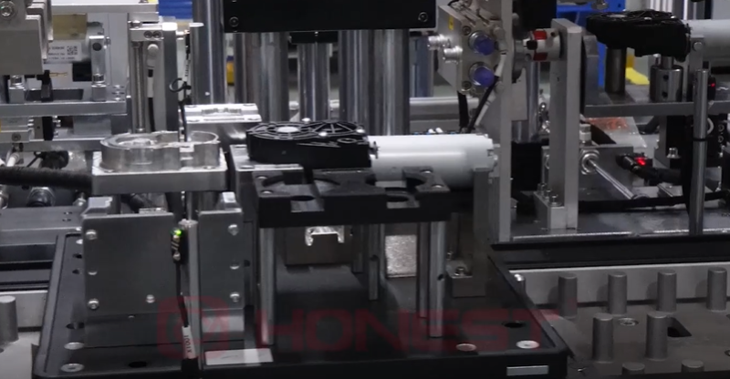 調(diào)角電機(jī)裝配