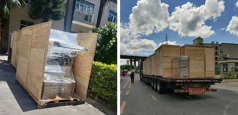 無刷定子裝配自動化生產(chǎn)線出貨