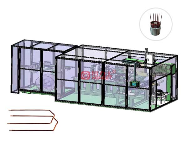 新能源驅(qū)動電機裝配生產(chǎn)線
