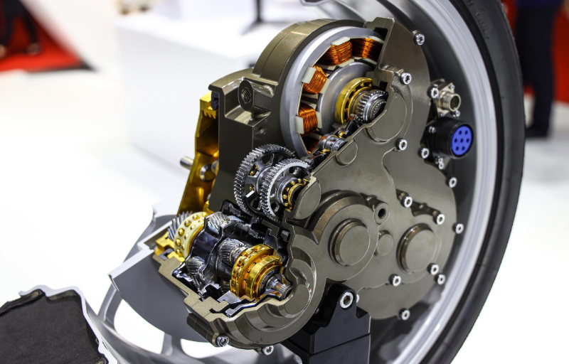 輪轂電機(jī)結(jié)構(gòu)圖（網(wǎng)圖）