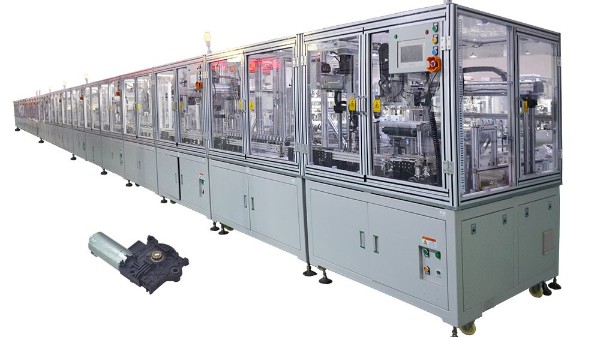 整套全自動(dòng)化汽車(chē)天窗電機(jī)生產(chǎn)線裝配設(shè)備