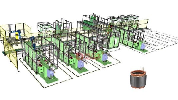 我們來(lái)看看扁線電機(jī)是如何生產(chǎn)出來(lái)的？